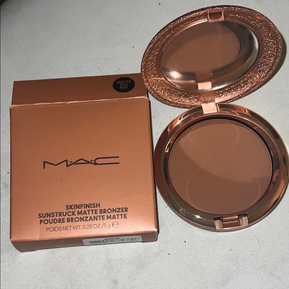 ❄️⚡️MAC Cosmetics Skinfinish Matte Bronzer Rich Rosy